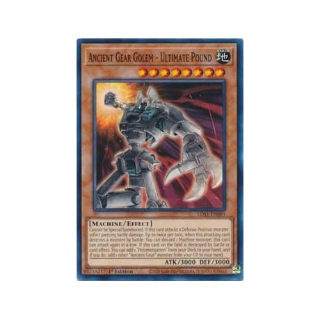 Ancient Gear Golem - Ultimate Pound - LDS1-EN085