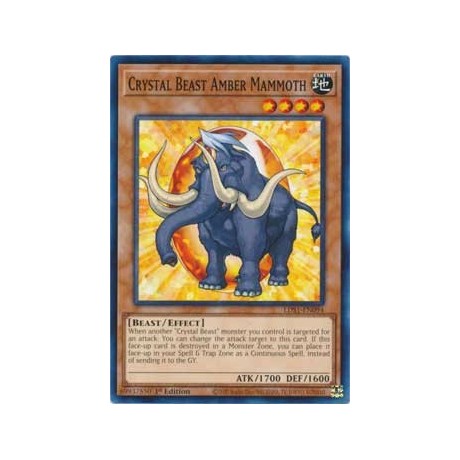 Crystal Beast Amber Mammoth - LDS1-EN094