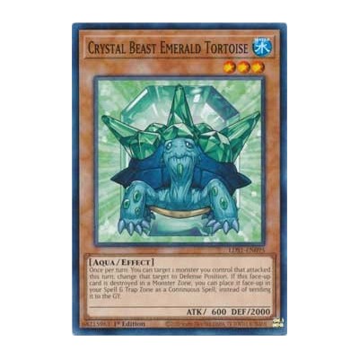 Crystal Beast Emerald Tortoise - LDS1-EN095