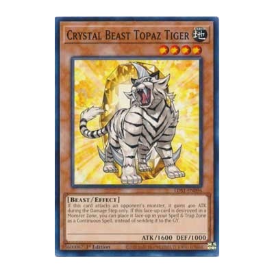 Crystal Beast Topaz Tiger - LDS1-EN096