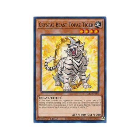 Crystal Beast Topaz Tiger - LDS1-EN096