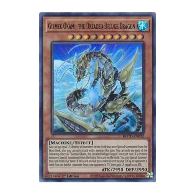 Gizmek Okami, the Dreaded Deluge Dragon - ROTD-EN032