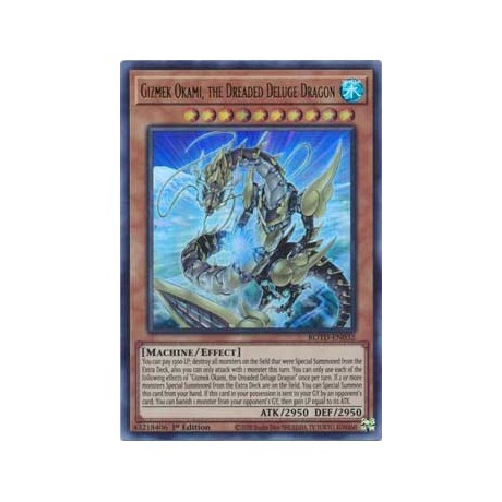 Gizmek Okami, the Dreaded Deluge Dragon - ROTD-EN032