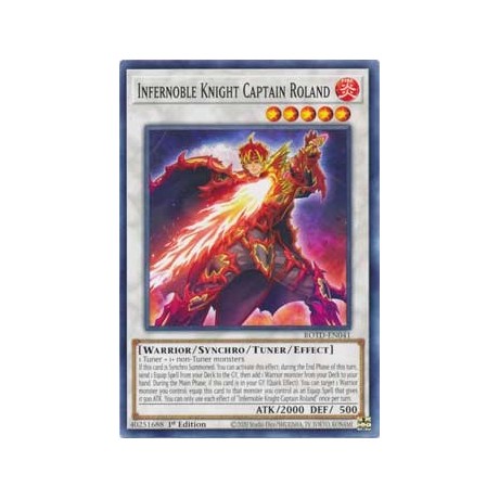 Infernoble Knight Captain Roland - ROTD-EN041