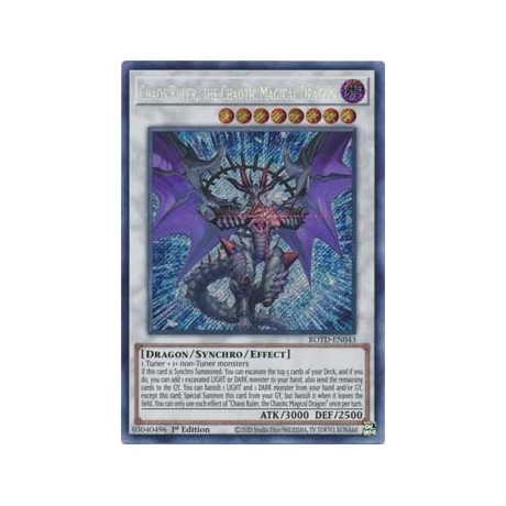 Chaos Ruler, the Chaotic Magical Dragon - ROTD-EN043