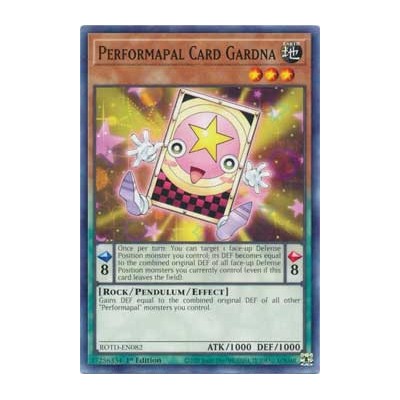 Performapal Card Gardna - ROTD-EN082