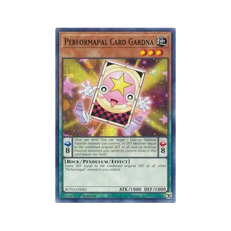 Performapal Card Gardna - ROTD-EN082