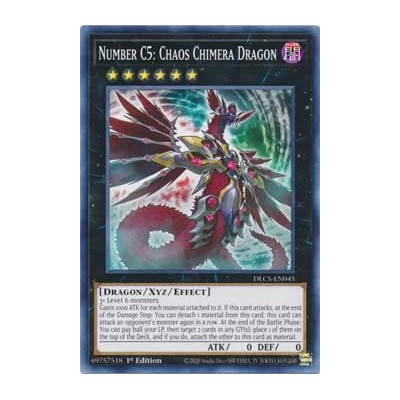 Number C5: Chaos Chimera Dragon - DLCS-EN045