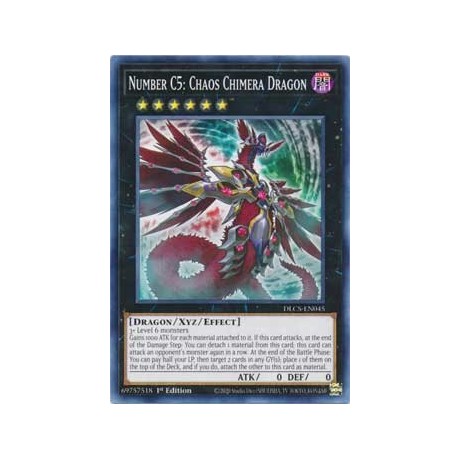 Number C5: Chaos Chimera Dragon - DLCS-EN045