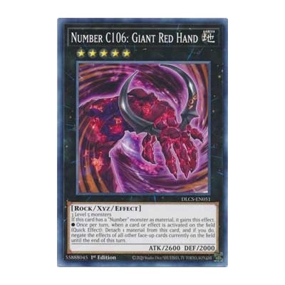 Number C106: Giant Red Hand - DLCS-EN051