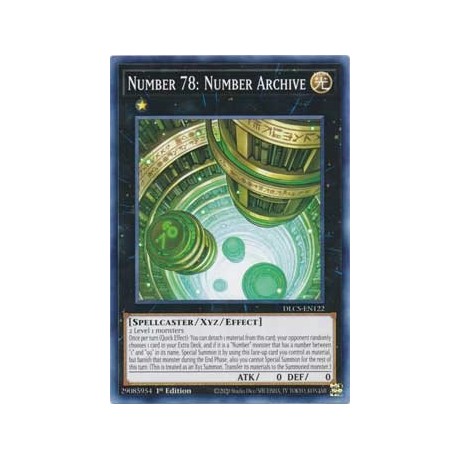 Number 78: Number Archive - DLCS-EN122