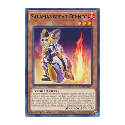 Salamangreat Fennec - MP20-EN051