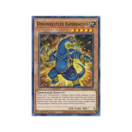 Dinowrestler Rambrachio - MP20-EN105