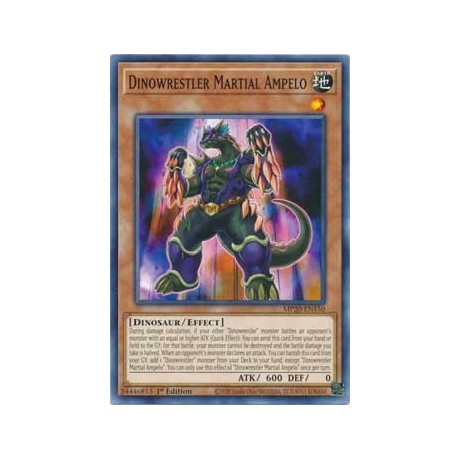 Dinowrestler Martial Ampelo - MP20-EN150