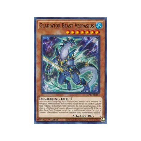 Gladiator Beast Vespasius - MP20-EN157