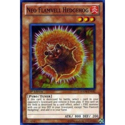 Neo Flamvell Hedgehog - HA04-EN032 - Nova