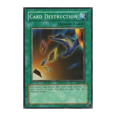 Card Destruction - SDY-042 - Nova - Versão Asiatica