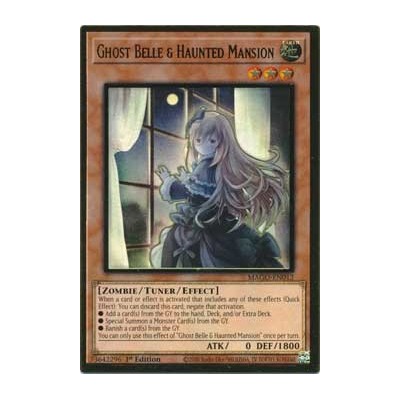 Ghost Belle & Haunted Mansion (alternate art) - MAGO-EN012