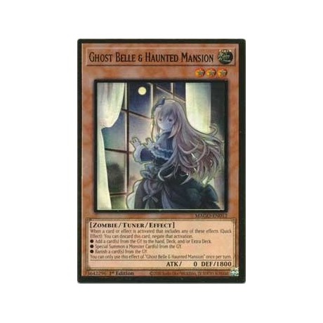 Ghost Belle & Haunted Mansion (alternate art) - MAGO-EN012