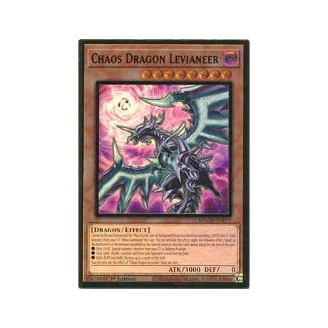 Chaos Dragon Levianeer (alternate art) - MAGO-EN017