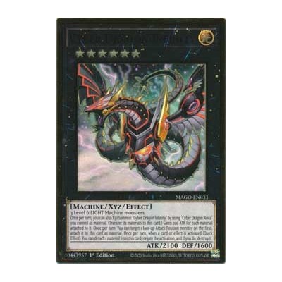 Cyber Dragon Infinity (alternate art) - MAGO-EN033