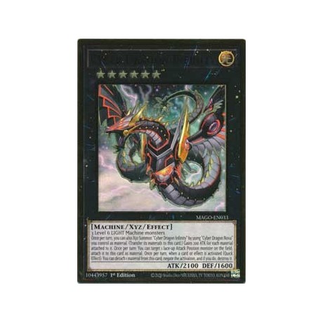 Cyber Dragon Infinity (alternate art) - MAGO-EN033