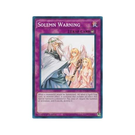 Solemn Warning - SDCH-EN036