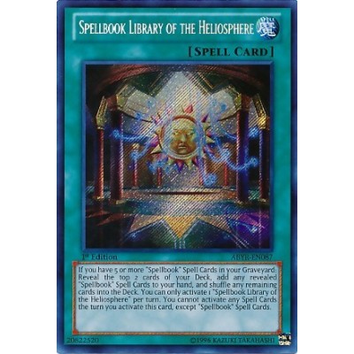 Spellbook Library of the Heliosphere - ABYR-EN087