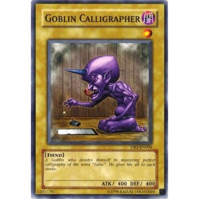 Goblin Calligrapher - SOD-EN004