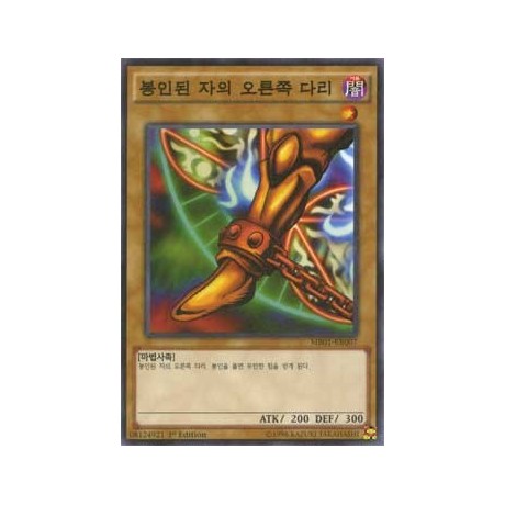 Right Leg of the Forbidden One - MB01-KR007