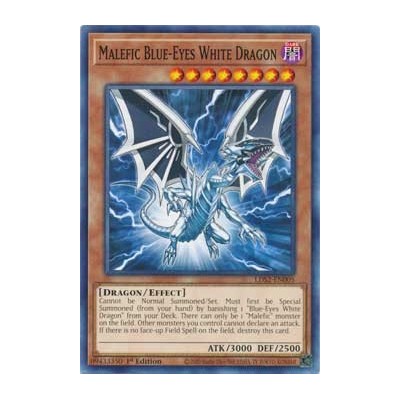 Malefic Blue-Eyes White Dragon - LDS2-EN005