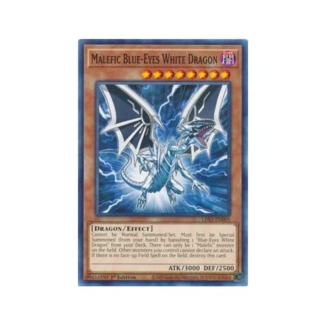 Malefic Blue-Eyes White Dragon - LDS2-EN005