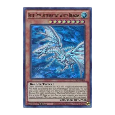 Blue-Eyes Alternative White Dragon - LDS2-EN008