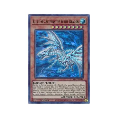 Blue-Eyes Alternative White Dragon - LDS2-EN008