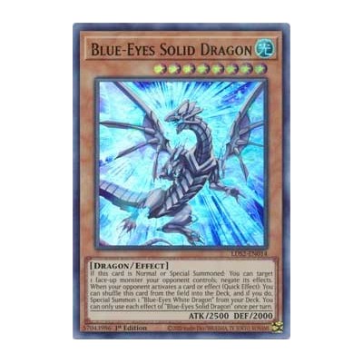 Blue-Eyes Solid Dragon - LDS2-EN014