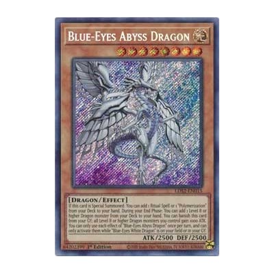 Blue-Eyes Abyss Dragon - LDS2-EN015