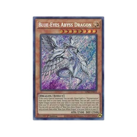 Blue-Eyes Abyss Dragon - LDS2-EN015