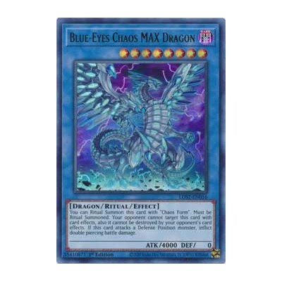 Blue-Eyes Chaos MAX Dragon - LDS2-EN016