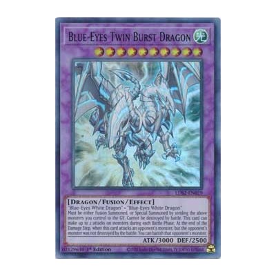 Blue-Eyes Twin Burst Dragon - LDS2-EN019