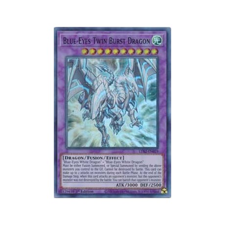 Blue-Eyes Twin Burst Dragon - LDS2-EN019