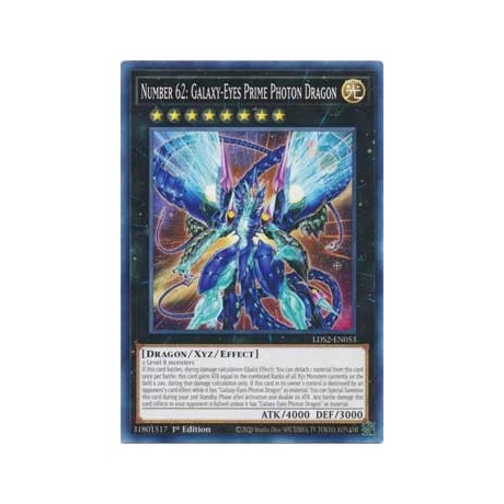 Number 62: Galaxy-Eyes Prime Photon Dragon - LDS2-EN053