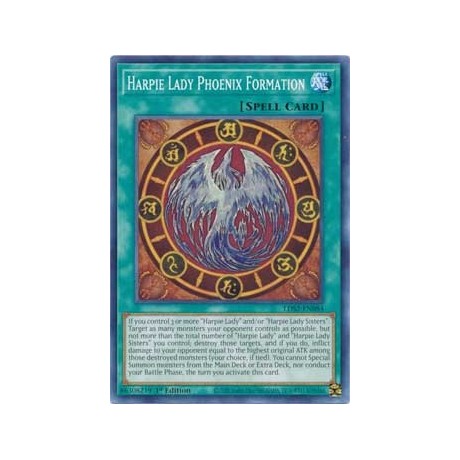 Harpie Lady Phoenix Formation - LDS2-EN084