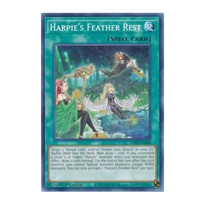 Harpie's Feather Rest - LDS2-EN086