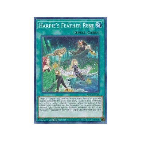 Harpie's Feather Rest - LDS2-EN086