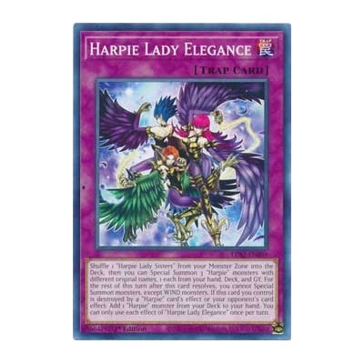 Harpie Lady Elegance - LDS2-EN089