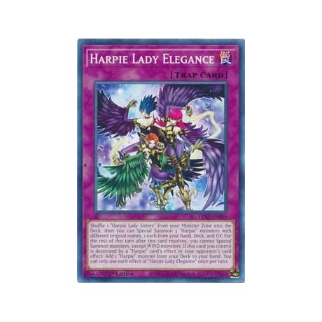 Harpie Lady Elegance - LDS2-EN089