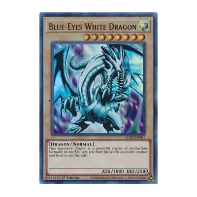 Blue-Eyes White Dragon - LDS2-EN001