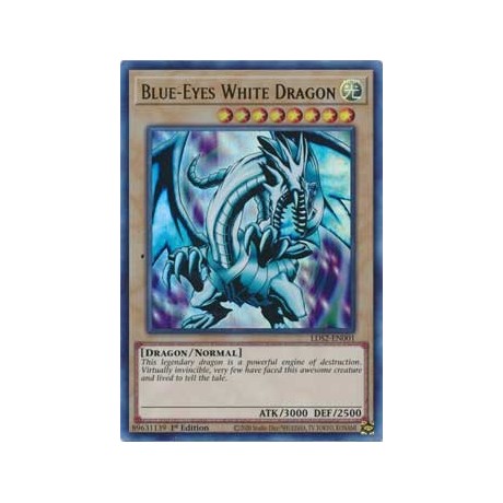 Blue-Eyes White Dragon - LDS2-EN001