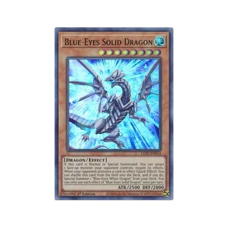 Blue-Eyes Solid Dragon - LDS2-EN014