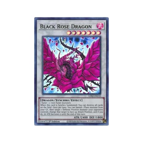 Black Rose Dragon - LDS2-EN110